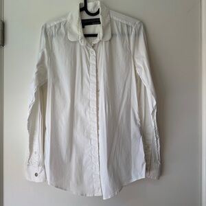 The Kooples White Men's Dress Shirt - Classic Collared Button-Up